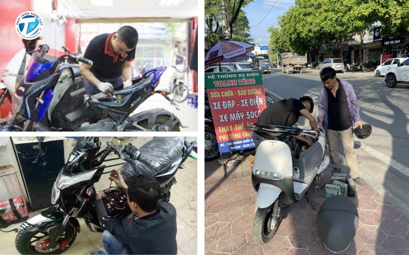 Sửa xe đạp điện và giữ xe ổn định lâu hơn